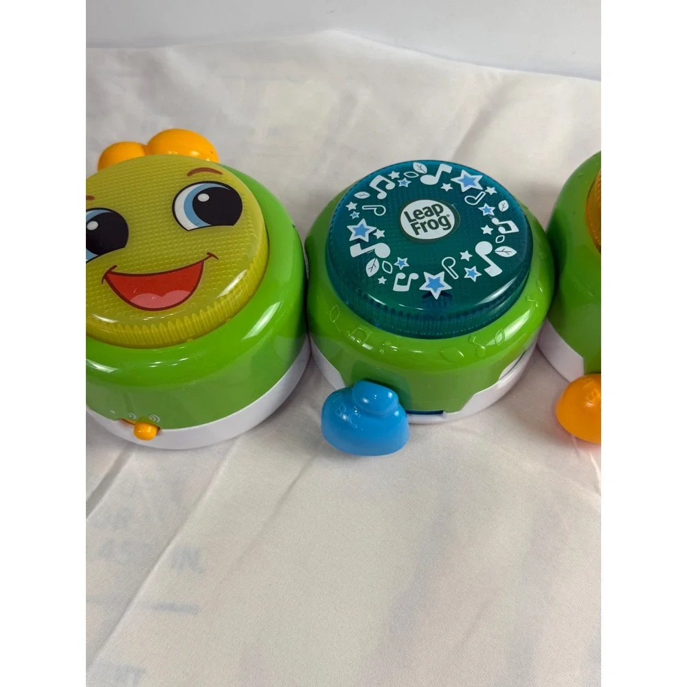 LeapFrog Learn & Groove Caterpillar Drums Musical Light Up Toddler Toy ABCs 123s